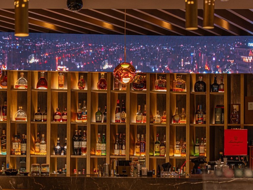 The casino bar