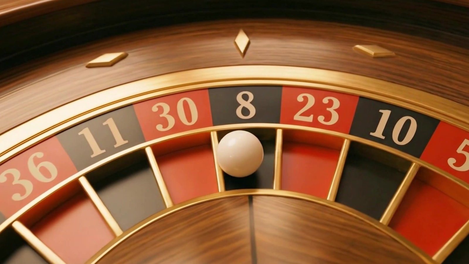 European Roulette wheel