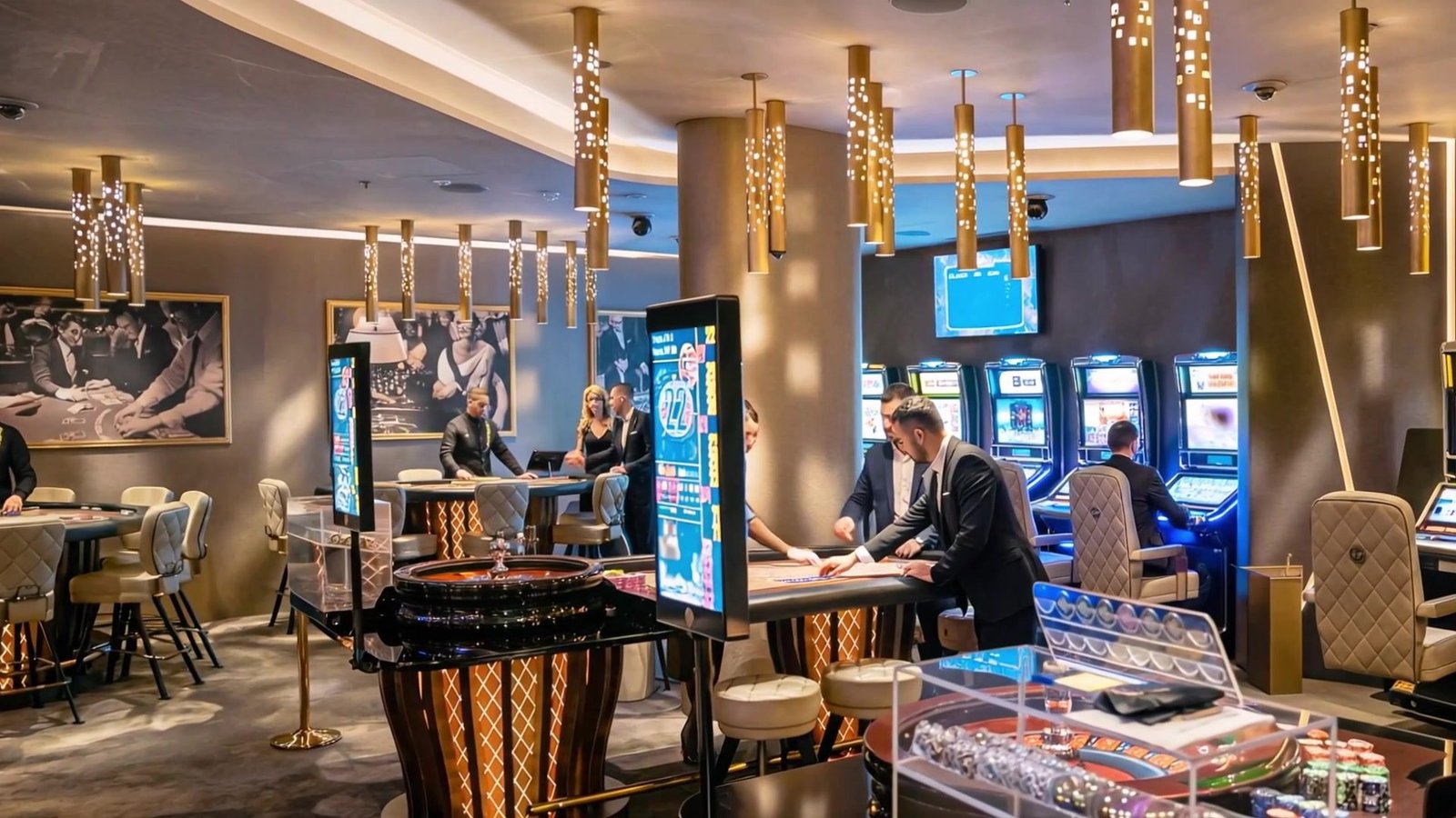 Private VIP gaming room
